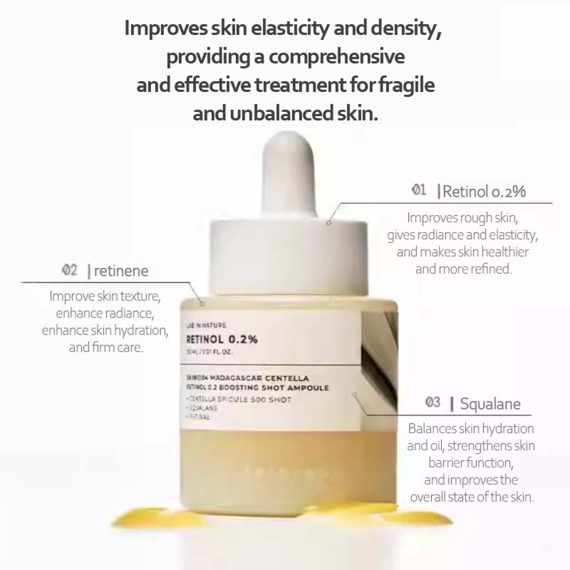 Hot Sale🌹✨ RETINOL 0.2 BOOSTING SHOT AMPOULE – The "Liquid Facelift" for Rebellious Skin ✨