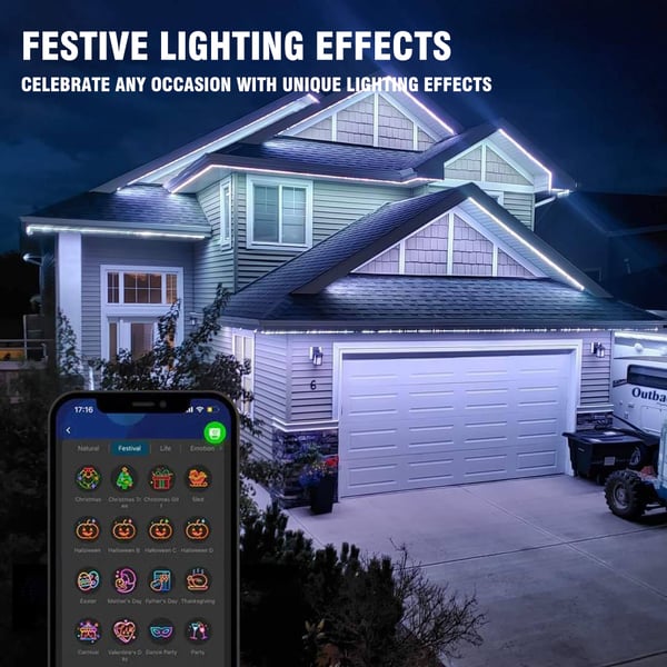 🎄Hot Sale 49% OFF🔥Outdoor waterproof smart leather cord light