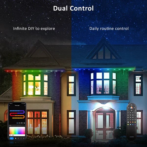 🎄Hot Sale 49% OFF🔥Outdoor waterproof smart leather cord light