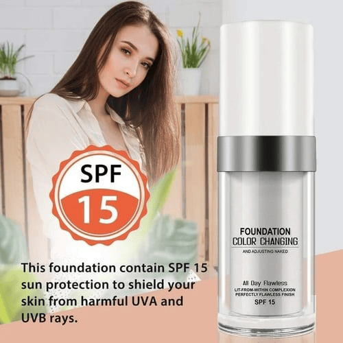 Never Buy the Wrong Foundation Again!š„Colour Changing Mature Skin Foundationš