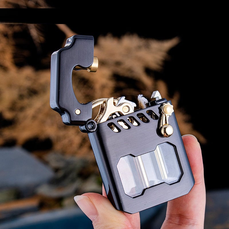 🔥Hot Sale 49% OFF - Mecha Metal Rocker Lighter