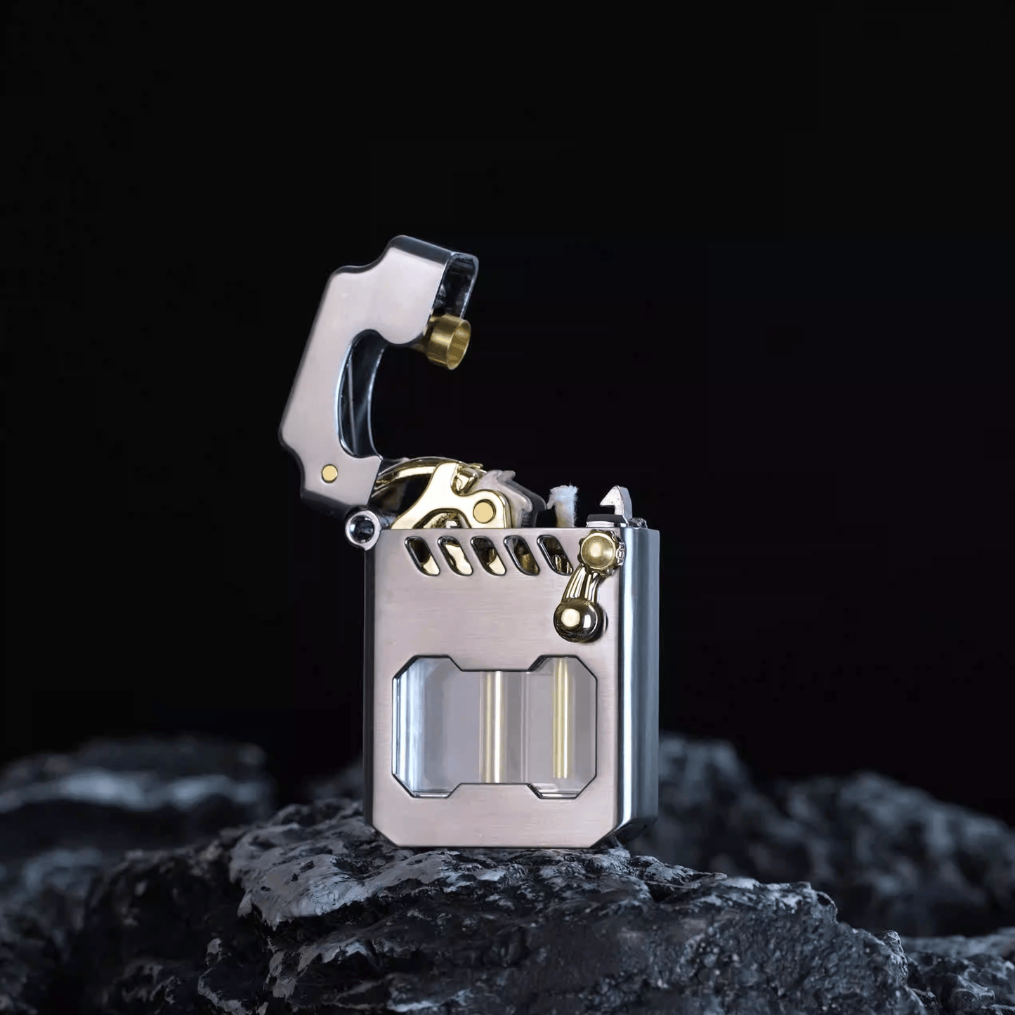 🔥Hot Sale 49% OFF - Mecha Metal Rocker Lighter