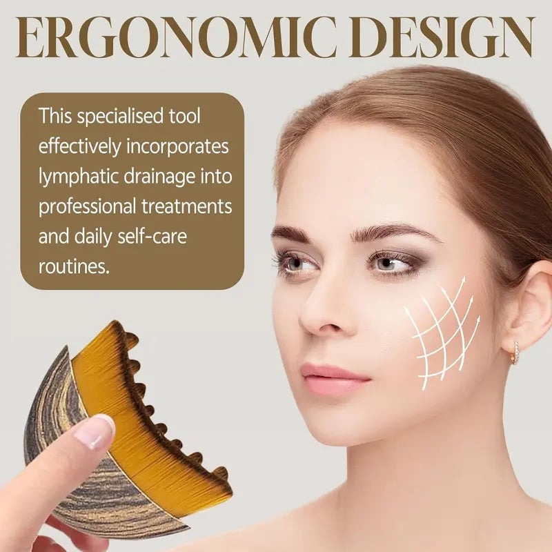 🔥Lymphatic Contour Facial Brush Massage Eye and Neck Care Brush🔥