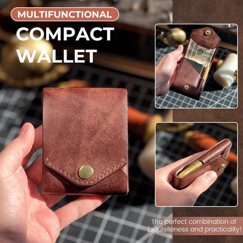 Handmade leather wallet