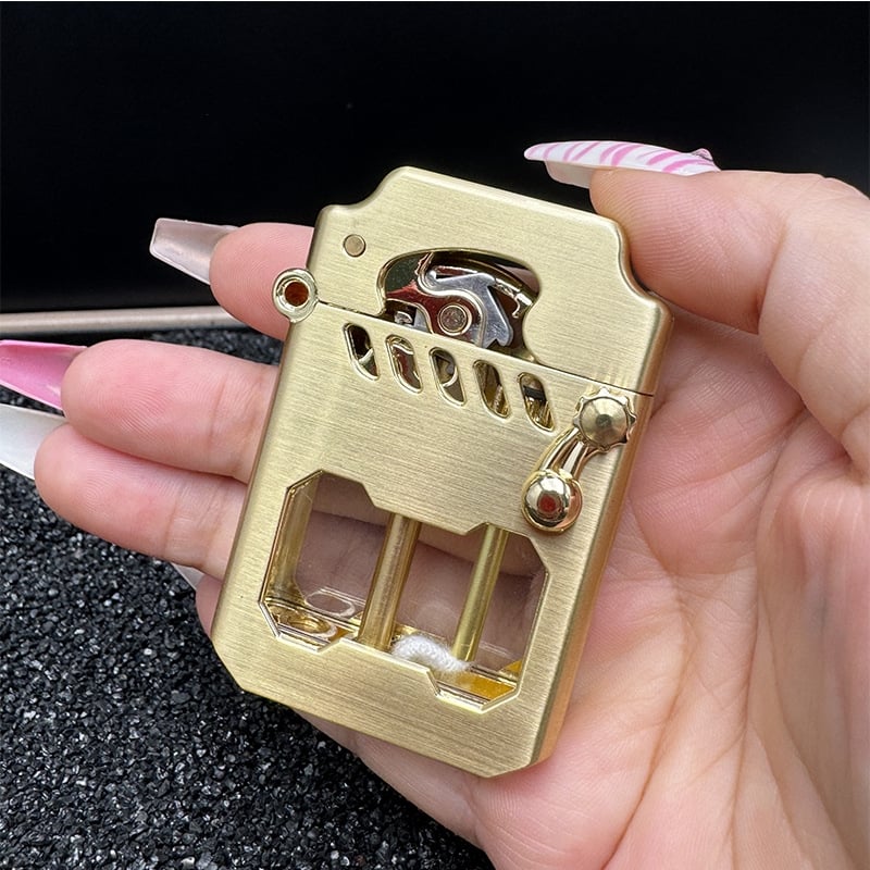 🔥Hot Sale 49% OFF - Mecha Metal Rocker Lighter