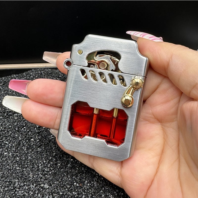 🔥Hot Sale 49% OFF - Mecha Metal Rocker Lighter