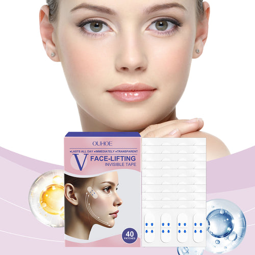 Buy 1 Get 1 Free 49%OFFđ„New Ultra Invisible Waterproof Face Lift Stickers Complete Kit