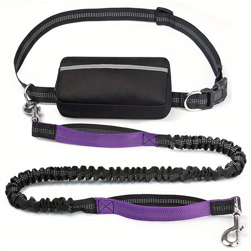 š„Last Day 49% OFFš„Mother's Day Sale -Hands Free Dog Leash with Zipper Pouch