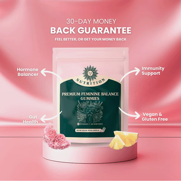 🎉LAST DAY SALE 50% OFF🔥Premium Feminine Balance Gummies