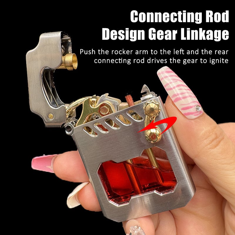 🔥Hot Sale 49% OFF - Mecha Metal Rocker Lighter