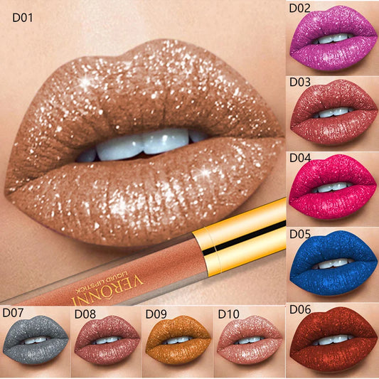 🔥Sale-49% OFF!Metallic Liquid Diamond Glitter Lipstick