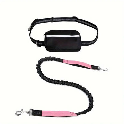 🔥Last Day 49% OFF🔥Mother's Day Sale -Hands Free Dog Leash with Zipper Pouch