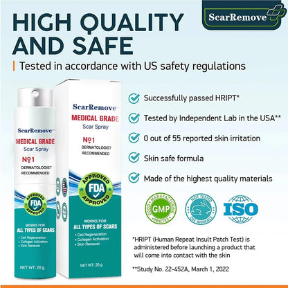 Hot sale 49%off🔥BeautyNue™ Advanced Scar Spray For All Types of Scars - For example Acne Scars, Surgical Scars and Stretch Marks
