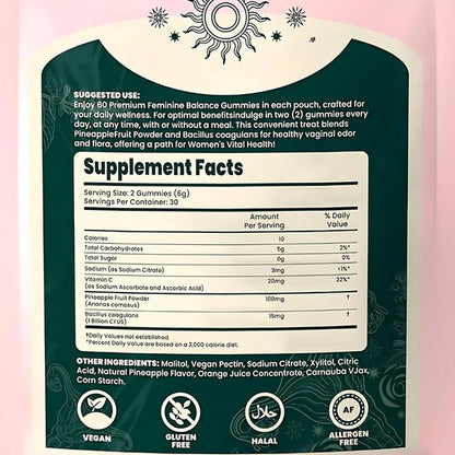 🎉LAST DAY SALE 50% OFF🔥Premium Feminine Balance Gummies